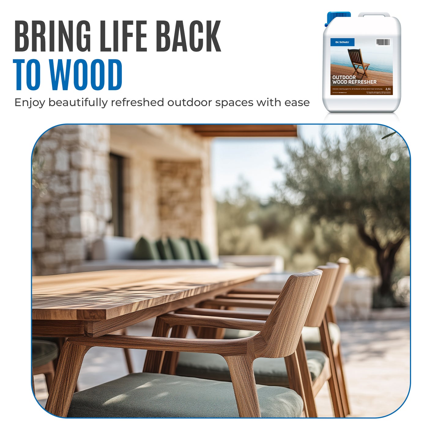 Outdoor Wood Refresher