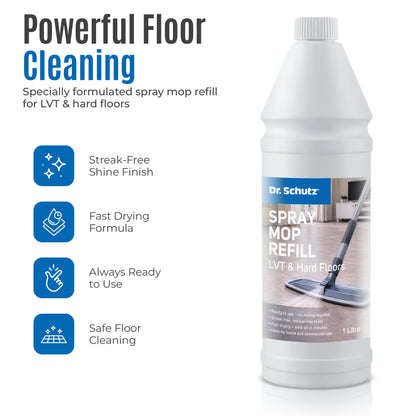 Dr. Schutz Spray Mop Refill for LVT & Hard Floors