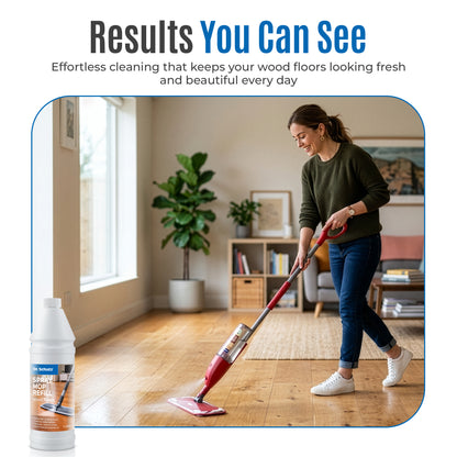 Dr. Schutz Wood Floor Cleaner Refill for Spray Mop